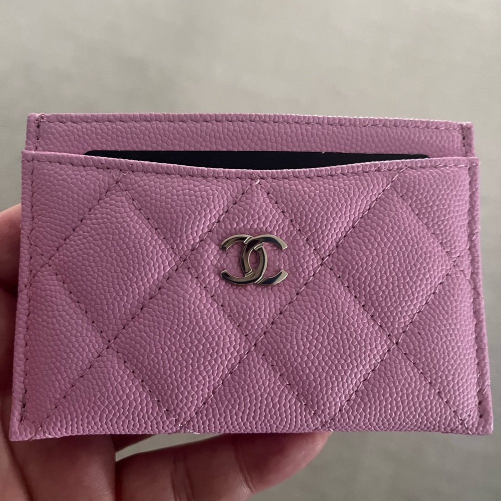 Chanel card case